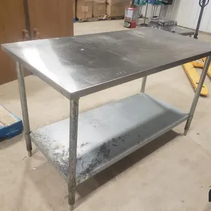 Stainless Prep Table
 UNRESERVED