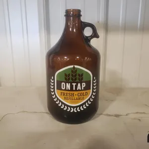 Pallet of 64oz Glass Growlers 
 UNRESERVED