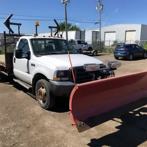 2004 Ford F450 Flat Deck Truck w/ Snow Plow
 UNRESERVED