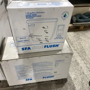 SFA SaniFlush Toilet and Tank (Both Broken)
 UNRESERVED