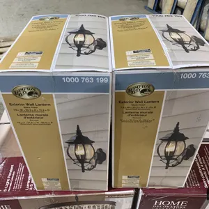 (2) Hampton Bay Exterior Wall Lanterns
 UNRESERVED