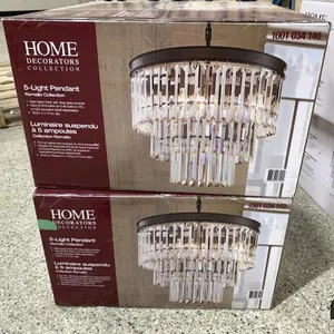 (2) Home Decorators 5-Light Pendant Lights
 UNRESERVED