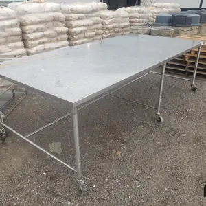 10' Stainless Steel Table 
 UNRESERVED