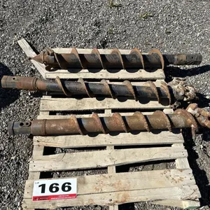 (3) Auger Bit Attachments
 UNRESERVED