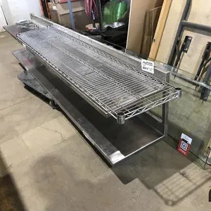 Stainless Steel Shelf, Glass Sheet & Wall Mount Shelf
 UNRESERVED