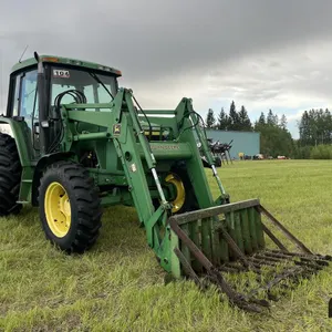 2000 John Deere 6410 FWA Tractor w/ JD 640 FEL
 UNRESERVED
