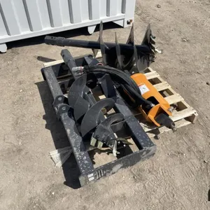 Auger Drive and Bit Skid Steer Attachment
 UNRESERVED