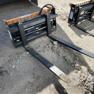 Hydraulic Adjustable Pallet Fork Skid Steer Attachment
 UNRESERVED