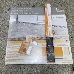 Schluter Sloped Shower Tray, Grate & Inside Corners
 UNRESERVED