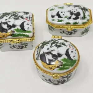 Porcelain Trinket Boxes
