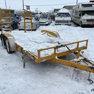 PARTS ONLY: 2005 H&H 14' T/A Flat Deck Trailer
 UNRESERVED