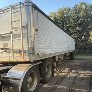 1996 Timpte Super Hopper semi grain trailer, 40 FT, roll tarp, air ride, self contained scale, nice shape, VIN# 1TDH4002XTB088931