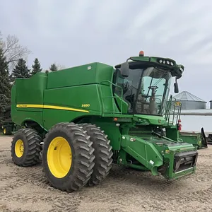 JD 2014 S680 JD combine, 520/85/R 42 Hub duals, (80%) super clean and highly maintained, shedded, outstanding maintence, 2,292.4 sep hrs, 3,008 engine