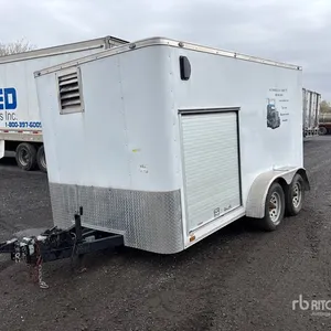 2017 Continental 12 ft T/A Pressure washer Enclosed Trailer