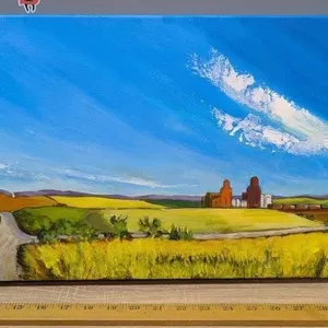 Original Acrylic Painting by Jani Francis "On The