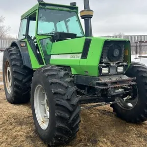Deutz Model DX 7.10 MFWD Diesel Tractor. Missing
