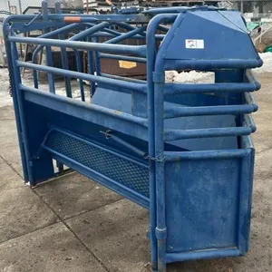 Cross Heels Roping Supplies Steel Roping Chute.