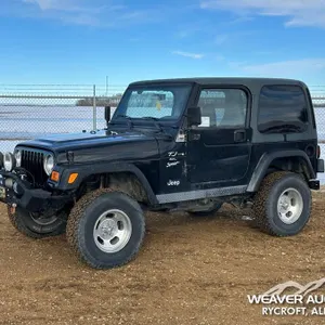 2001 JEEP TJ SPORT 2 DOOR SPORTS UTILITY VEHICLE