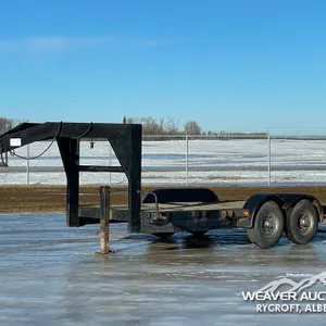 5TH WHEEL 12 FT. T/A UTILITY TRAILER