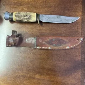 Solingen Germany hunting knife with a stag or