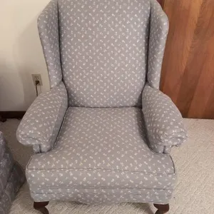 Wingback chair matches lot #2f & 4f