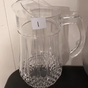Glass pitcher