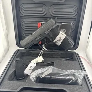 Sig P227 45 ACP
Serial # 51B005258
Case and two