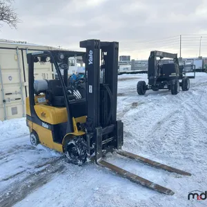 2018 Yale Lift Truck Forklift w/ (6) Propane Tanks & Spare Backplate
 UNRESERVED
