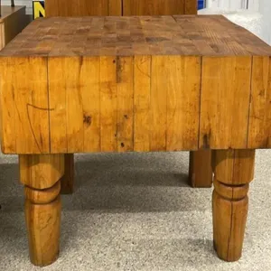 Refurbished Vintage Butcher Block. 30"W x 22"D