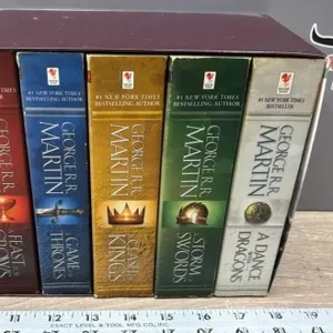 A Song Of Ice & Fire 5 Book Series By George R.R