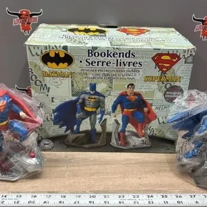 Batman & Superman Polyresin Hand Painted