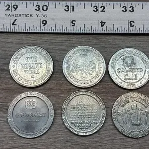 10-$1 Las Vegas Gaming Tokens. *SC