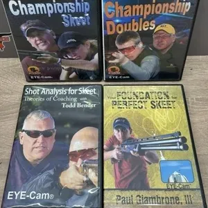 4 Skeet Eye-Cam Instructional DVD's.