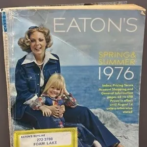 1976 Eaton's Catalogue.