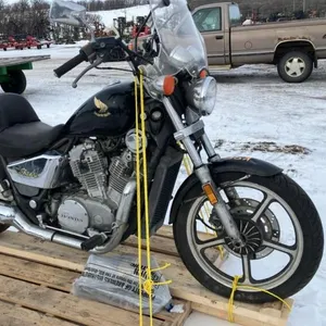 K95. 1986 Honda Shadow 750 V-Twin Motorcycle, 12296 kms showing, VIN# JH2RC1409GM300466, OWNER: JOHN C BELLEW , SELLER: FRASER AUCTION _______________