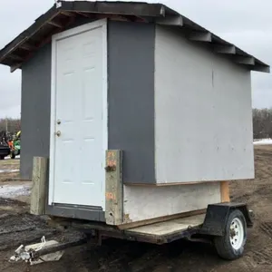 K121 Fishing Shack on 8x6  Trailer (Trailer has TOD) OWNER: Shawn D Van Damme, SELLER: FRASER AUCTION______________________________________________**T