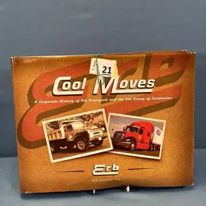 COOL MOVES ERB TRUCKING HARDCOVER BOOK