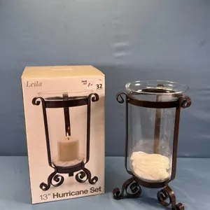 13IN HURRICANE CANDLE SET