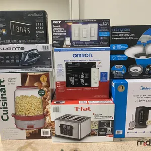 Popcorn Maker, T-Fal Toaster, Smart Switches, Rowenta Iron & More
 UNRESERVED