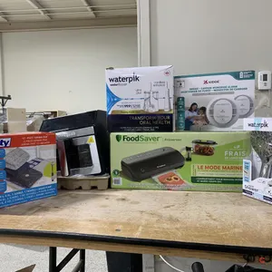 FoodSaver Vacuum Sealer, Gourmia Air Fryer, Waterpik & More
 UNRESERVED