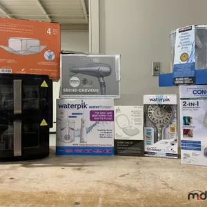 Gourmia Air Fryer, Conair Hair Dryer, Waterpik, Showerhead & More
 UNRESERVED