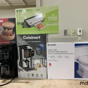 Cuisinart Coffee Grinder, FoodSaver Vacuum Sealer, Gourmia Air Fryer & More
 UNRESERVED