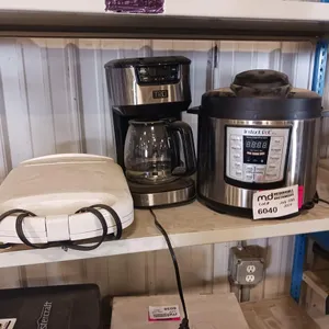 Coffee Machine, Waffle Machine and Instant Pot
 UNRESERVED