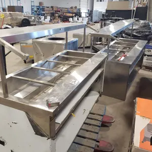 (2) Stainless Buffet Serving Stations
 UNRESERVED