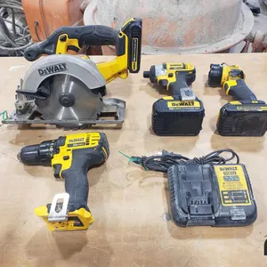Box of DeWalt Drill, Impact, Flashlight, Circular Saw & Charger
 UNRESERVED
