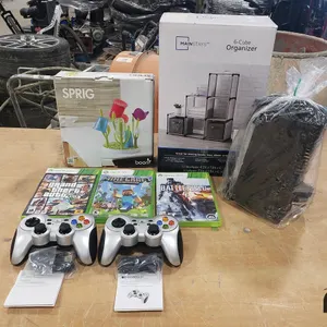 Box of Xbox Games, Controllers, Organizer & Smoke Machine
 UNRESERVED