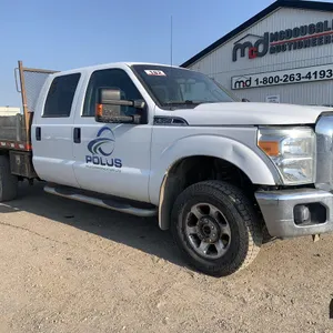 2014 Ford F350 XLT Crew Cab Flatbed Truck
 UNRESERVED