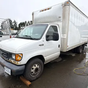 2003 FORD E350, 2DR CUBE VAN, WHITE, VIN 1FDWE35F63HB03581,