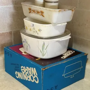 Vintage Corning Ware Lot