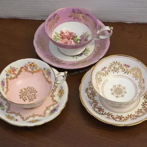 Fancy Teacups & Saucers